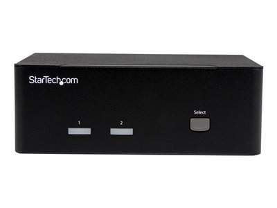 StarTech.com 2 Port VGA KVM Switch - Dual VGA - Hot-key & Audio Support - 1920x1200 KVM Switch - KVM Video Switch (SV231DVGAU2A) - KVM / audio / USB switch - 2 x KVM / audio / USB - 1 local user - desktop - for P/N: SVA12M2NEUA, SVA12M5NA