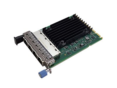 FUJITSU PLAN CP Intel I350-T4 - Network adapter - OCP 3.0 - Gigabit Ethernet x 4 - for PRIMERGY RX2530 M6, RX2540 M6