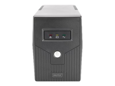 LINE-INTERACT.UPS 600 VA/360W 12V/7AH X1 2X CEE7/7 AVR LED DP IN