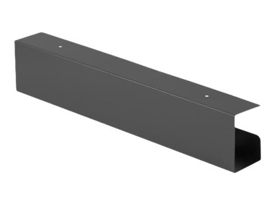 Cable management tray under desk black