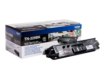 Brother TN329BK - Black - original - toner cartridge - for Brother DCP-L8450CDW, HL-L8350CDW, HL-L8350CDWT, MFC-L8850CDW