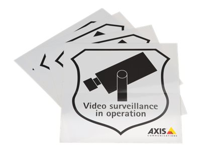 AXIS Surveillance Sticker - Stickers (pack of 50)