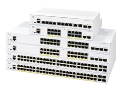 Cisco Business 350 Series CBS350-48FP-4X - Switch - L3 - Managed - 48 x 10/100/1000 (PoE+) + 4 x 10 Gigabit SFP+ - rack-mountable - PoE+ (740 W) - remanufactured