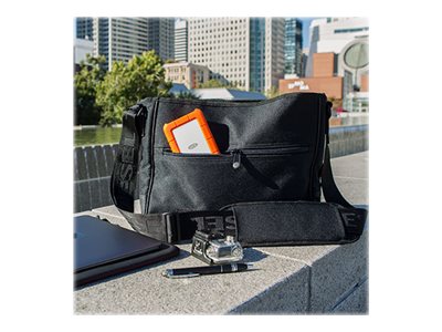 LaCie Rugged USB-C - Hard drive - 4 TB - external (portable) - USB 3.1 Gen 1 (USB-C connector) - orange
