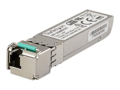 StarTech.com Dell EMC SFP-10G-BX40-U Compatible SFP+ Module, 10GBASE-BX-U, 10 Gigabit Ethernet Bi-Directional (BiDi) Fiber Single Strand SFP+, LC 40km, Mini GBIC Transceiver SFP+ Module - Lifetime Warranty (SFP10GBX40US) - SFP+ transceiver module (equivalent to: Dell EMC SFP-10G-BX40-U) - 10 GigE - 10GBase-BX40-U - LC single-mode - up to 40 km - 1270 nm / 1330 nm