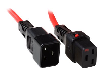 POWERCORD C19 LOCK-C20 RD 2.0M. 1 stk