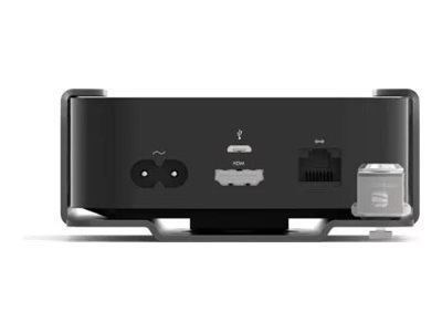 Compulocks Apple TV Security Mount (4th, 4k 1-2nd Gen) (2018-2021) - Mounting kit (security bracket, locking head assembly) - for mediabox - high-grade aluminium - jet black - mounting interface: 75 x 75 mm - for Apple TV 4K (1st gen, 2nd gen), HD (3rd gen, 4th gen)