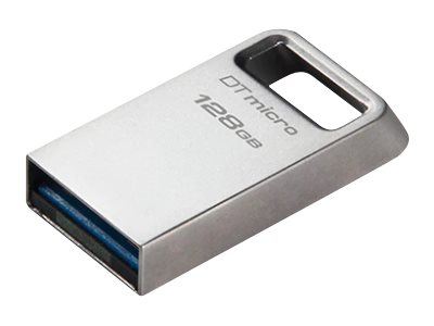 Kingston DataTraveler Micro - USB flash drive - 128 GB - USB 3.2 Gen 1