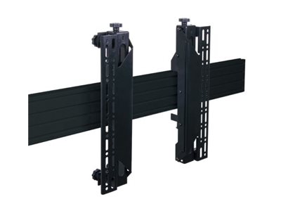 B-TECH System X BT8371 - Cart - for 3x3 video wall - stand - black - screen size: 46\"-55\" - mounting interface: up to 600 x 400 mm