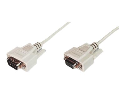 DATATRANSFER EXT.CAB D-SUB9 2MSERIAL MOLDED