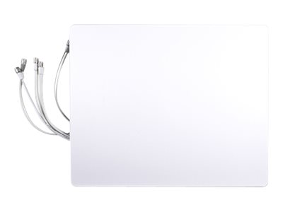 Cisco Meraki Narrow Patch - Antenna - 11.2 dBi (for 2.4 GHz), 10.8 dBi (for 5 GHz) - directional - wall-mountable, pole mount, indoor - for Cisco Meraki MR53E