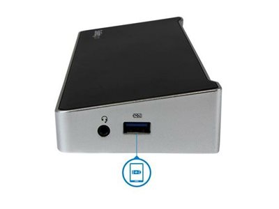 StarTech.com 4K USB-C Dock - Triple Monitor - Mac & Windows - 60W USB PD (DK30CH2DPPDU) - Docking station - USB-C - HDMI, 2 x DP - 1GbE - 60 Watt