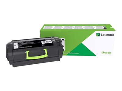 Lexmark 522XE - Extra High Yield - black - original - toner cartridge Lexmark Corporate - for Lexmark MS811dn, MS811dtn, MS811n, MS812de, MS812dn, MS812dtn