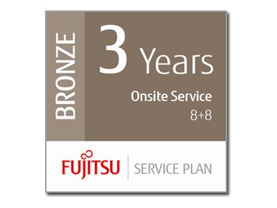 Ricoh Scanner Service Program 3 Year Bronze Service Plan for Ricoh Workgroup Scanners - Extended service agreement (extension) - parts and labour - 3 years - on-site - 8x5 - response time: 8 h - repair time: 8 hours - for fi-7030, 7140, 7160, 7240, 7260, 7300NX, 800R, fi 8040