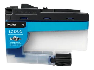 Brother LC426C - High Yield - cyan - original - ink cartridge - for Brother MFC-J4335, MFC-J4340, MFC-J4535, MFC-J4540