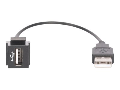 USB 2.0 KEYSTONE MODULE FEMALE/MALE