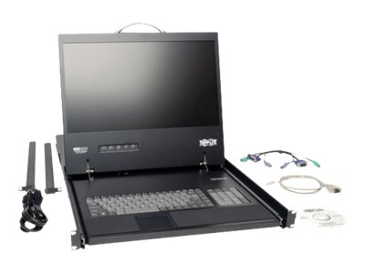 NetCommander 8-Port Cat5 1U Rack-Mount Console KVM Switch with 19-in. LCD