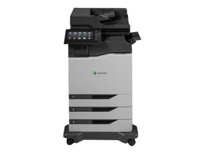 Lexmark CX860dtfe - Multifunction printer - colour - laser - Legal (216 x 356 mm)/A4 (210 x 297 mm) (original) - A4/Legal (media) - up to 57 ppm (copying) - up to 57 ppm (printing) - 1750 sheets - 33.6 Kbps - USB 2.0, Gigabit LAN, USB host