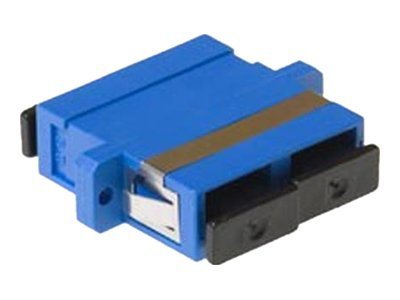 ADAPTER SC DUPLEX SM FL BLUE. 1 stk