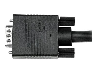 StarTech.com 10m Coax High Resolution Monitor VGA Cable HD15 M/M - VGA cable - HD-15 (VGA) (M) to HD-15 (VGA) (M) - 10 m - molded - black