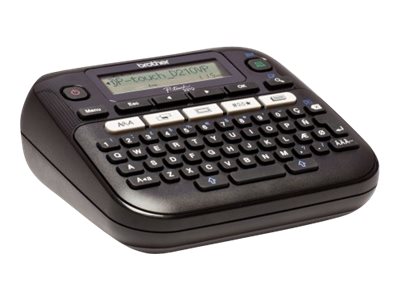 Brother P-Touch PT-D210VP - Labelmaker - monochrome - thermal transfer - Roll (1.2 cm) - 180 dpi - up to 20 mm/sec - 2 line printing