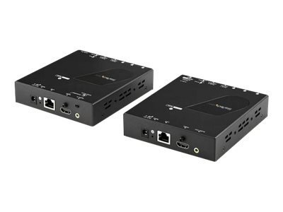 StarTech.com HDMI over IP Extender Kit with Video Wall Support - 1080p - HDMI over CAT5e / CAT6 Transmitter and Receiver Kit (ST12MHDLAN2K) - Video/audio/infrared/serial extender - HDMI - up to 100 m - TAA Compliant - for P/N: ST12MHDLAN2R