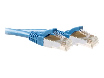CAT6A S/FTP LSZH SNG BU  2.00M. 1 stk
