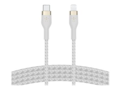 Belkin BOOST CHARGE - Lightning cable - 24 pin USB-C male to Lightning male - 1 m - white