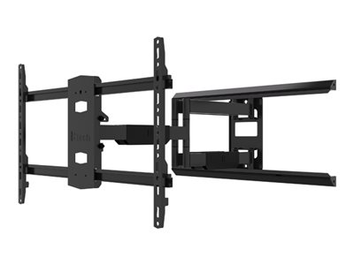 B-TECH Elements Reach 45 BT5227 - Mounting kit (wall mount) - twin-cantilever arm - for flat panel - black - screen size: up to 75\" - mounting interface: up to 600 x 400 mm