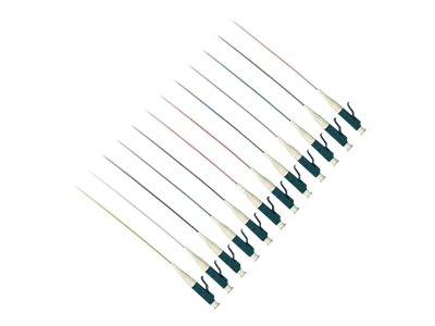 ACT LC 50/125um OM4 pigtails (12 stuks) 1 m