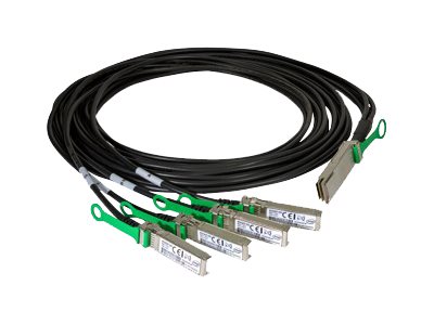 Intel - Direct attach cable - QSFP28 to SFP28 - 2 m - twinaxial - for Ethernet Converged Network Adapter XXV710, XXV710-DA1, Ethernet Network Adapter XXV710-DA2