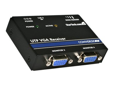 VGA over Cat 5 Video Extender Receiver
