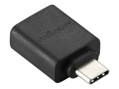 Kensington CA1010 - USB adapter - 24 pin USB-C (M) to USB Type A (F) - 5 V - 3 A - halogen-free, molded - black