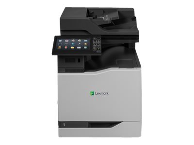 Lexmark CX860de - Multifunction printer - colour - laser - Legal (216 x 356 mm)/A4 (210 x 297 mm) (original) - A4/Legal (media) - up to 57 ppm (copying) - up to 57 ppm (printing) - 650 sheets - 33.6 Kbps - USB 2.0, Gigabit LAN, USB host