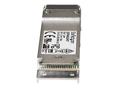 StarTech.com HPE JG661A Compatible QSFP+ Module, 40GBASE-LR4, 40GbE Single Mode (SMF) Fiber Optic Transceiver, 40GE Gigabit Ethernet QSFP+, LC 10km, 1270nm to 1330nm, DDM, HPE 5900AF 12902 - Lifetime Warranty (JG661A-ST) - QSFP+ transceiver module (equivalent to: HP JG661A) - 40GbE - 40GBase-LR4 - LC single-mode - up to 10 km - 850 nm