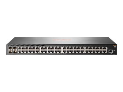 HPE Aruba 2930F 48G 4SFP - Switch - L3 - Managed - 48 x 10/100/1000 + 4 x Gigabit SFP (uplink) - rack-mountable