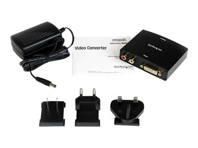 StarTech.com DVI to HDMI Video Converter with Audio - Video converter - DVI - HDMI - black - DVI2HDMIA - Video converter - DVI - HDMI - black