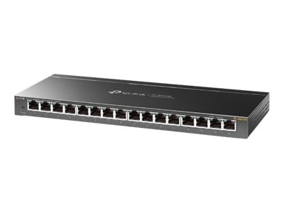TP-Link TL-SG116E Unmanaged Pro - Switch - unmanaged - 16 x 10/100/1000 - desktop