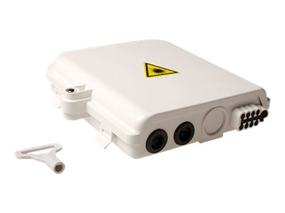 FTTH TERMINALBOX 8 PORT. 1 stk