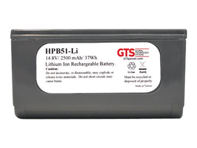 for Intermec PB50/PB51 printers 2500 mAh