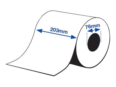 PP Matte Label Prem Continuous Roll