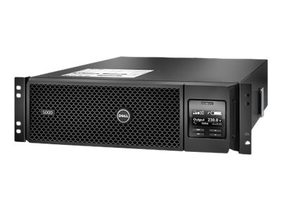 Dell Smart-UPS SRT 5000VA RM - UPS (rack-mountable / external) - AC 230 V - 4500 Watt - 5000 VA - Ethernet 10/100, USB - 3U