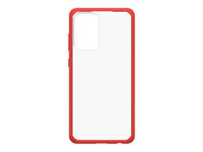 OtterBox React Series - Back cover for mobile phone - power red - for Samsung Galaxy A72