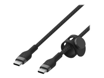 Belkin BoostCharge - USB cable - 24 pin USB-C (M) to 24 pin USB-C (M) - 1 m - black