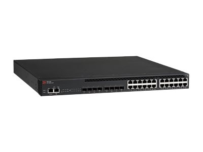 Ruckus ICX 6610-24 - Switch - L3 - Managed - 24 x 10/100/1000 + 8 x SFP+ - front to back airflow - desktop, rack-mountable