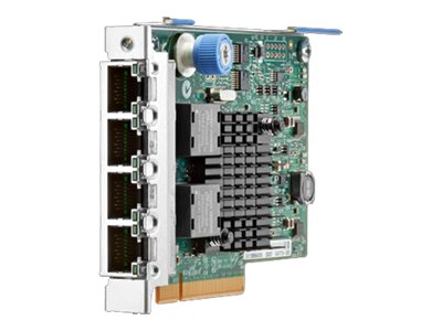 HPE 366FLR - Network adapter - PCIe 2.1 x4 - Gigabit Ethernet x 4 - remarketed - for ProLiant DL360 Gen10, DL388p Gen8