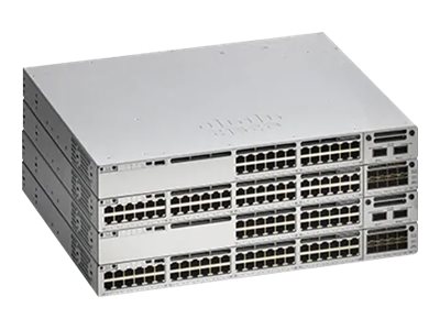 Cisco Catalyst 9300 - Network Advantage - switch - L3 - Managed - 48 x Gigabit SFP - rack-mountable