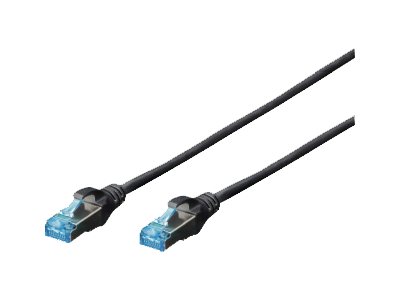 DIGITUS CAT 5E PATCH CABLE 2 M SF-UTP BLACK