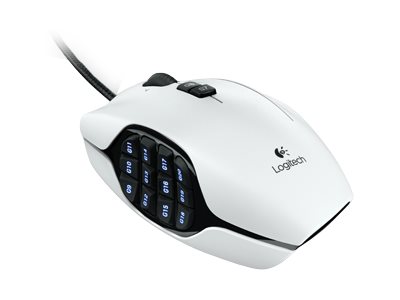 G600 MMO Gaming Mouse - White