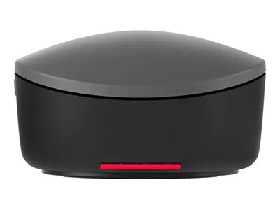Lenovo Go - Mouse - ergonomic - right and left-handed - blue optical - 5 buttons - wireless - 2.4 GHz - USB-C wireless receiver - storm grey - for ThinkPad X1 Yoga Gen 8 21HQ